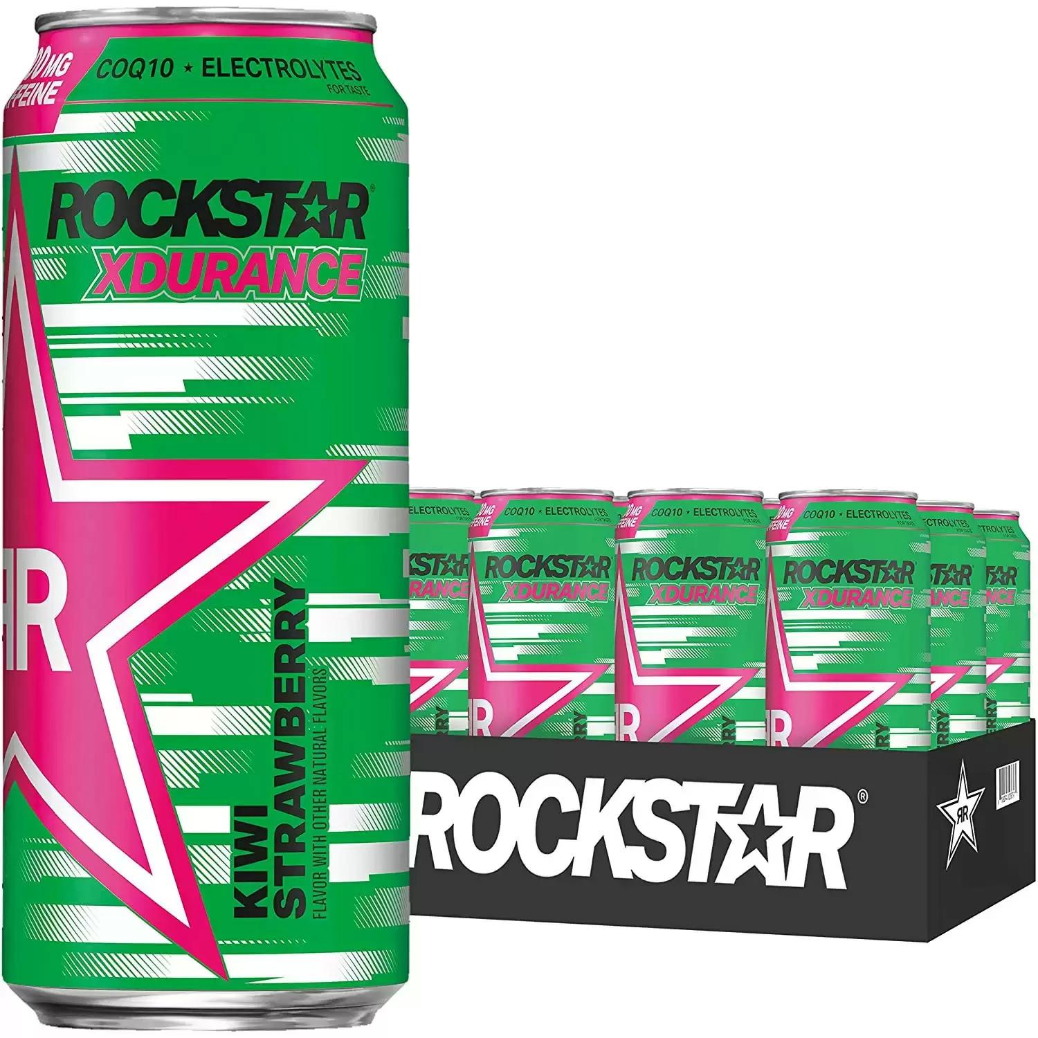 12 Rockstar Kiwi Strawberry Xdurance Energy Drinks for $12.37 Shipped