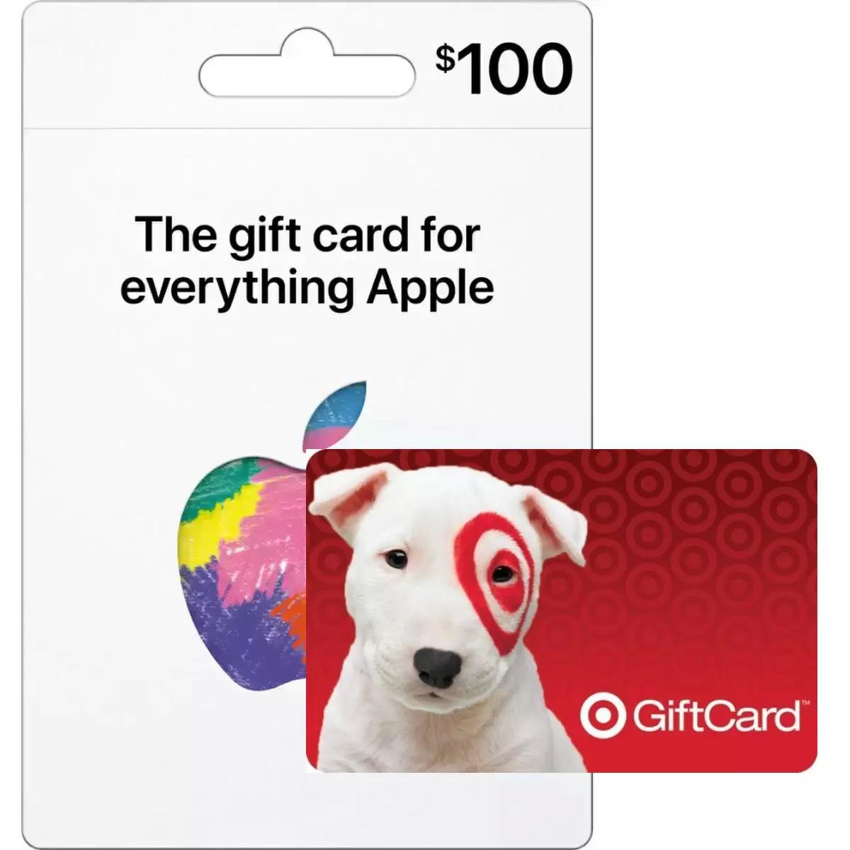 Apple Gift Card With 15 Target Gift Card Deals