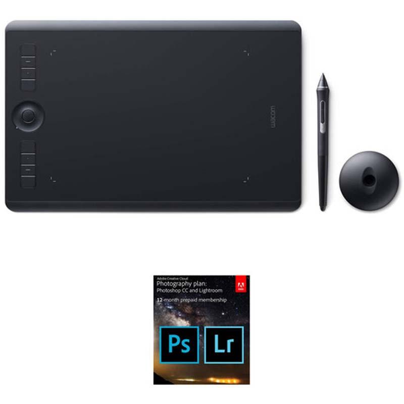 Wacom Intuos Pro Creative Pen Tablet and Adobe Photography Bundle for $249 Shipped