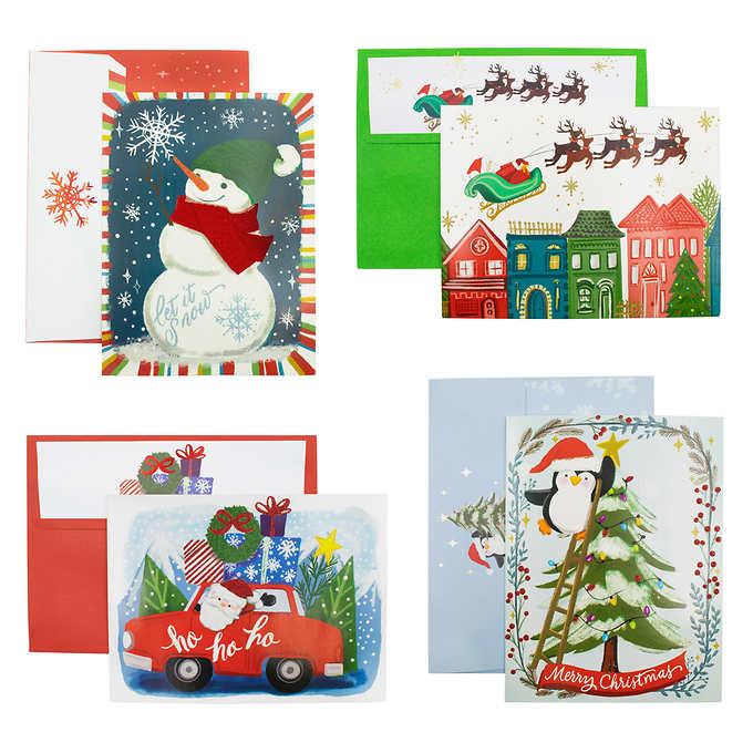 40 Holiday Greeting Cards with Envelopes for $6.97 Shipped