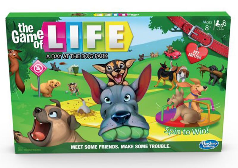 Game of Life A Day at the Dog Park Board Game for $8.97