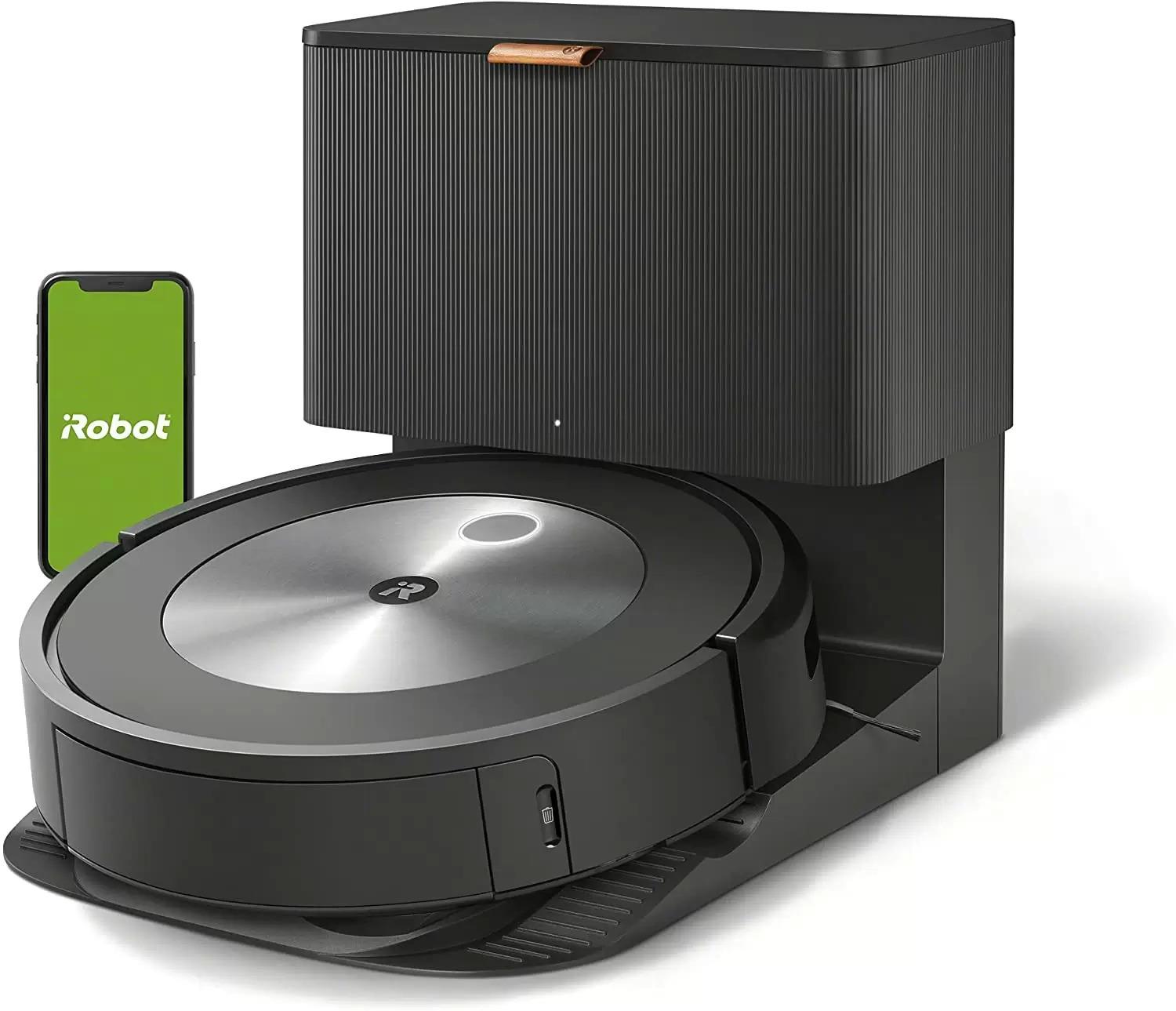 iRobot Roomba j7+ Wi-Fi Connected Self-Emptying Robot Vacuum for $529.99 Shipped