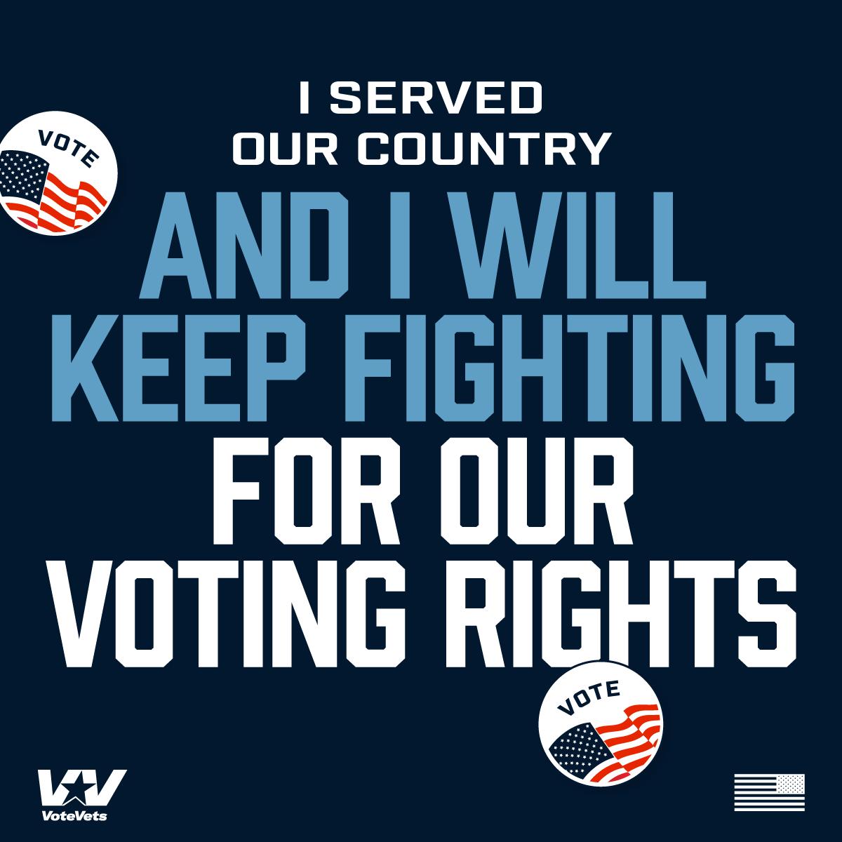 Free Fight For Voting Rights Sticker