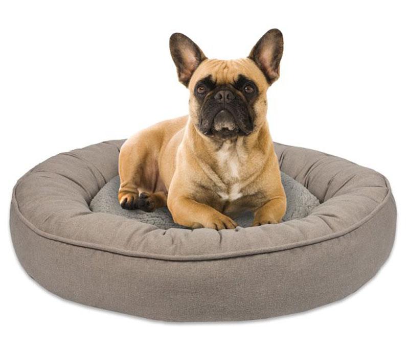 25in Vibrant Life Round Plush Pet Bed for $8.09