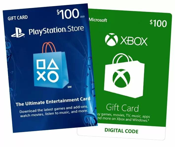 Video Game Subscription Cards like Playstation Xbox Roblox 7.5% Off