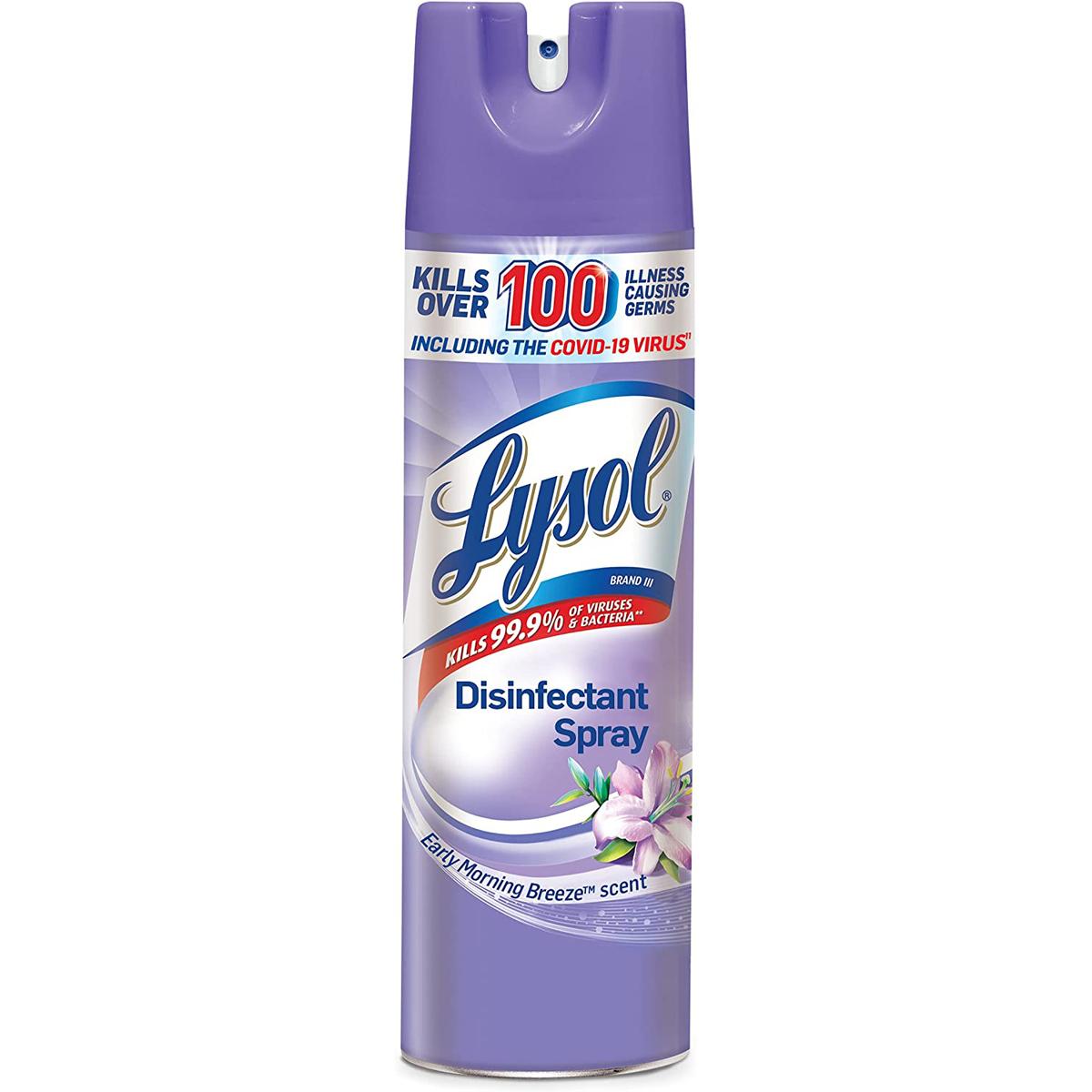 Lysol Disinfectant Early Morning Breeze Spray for $4.67 Shipped