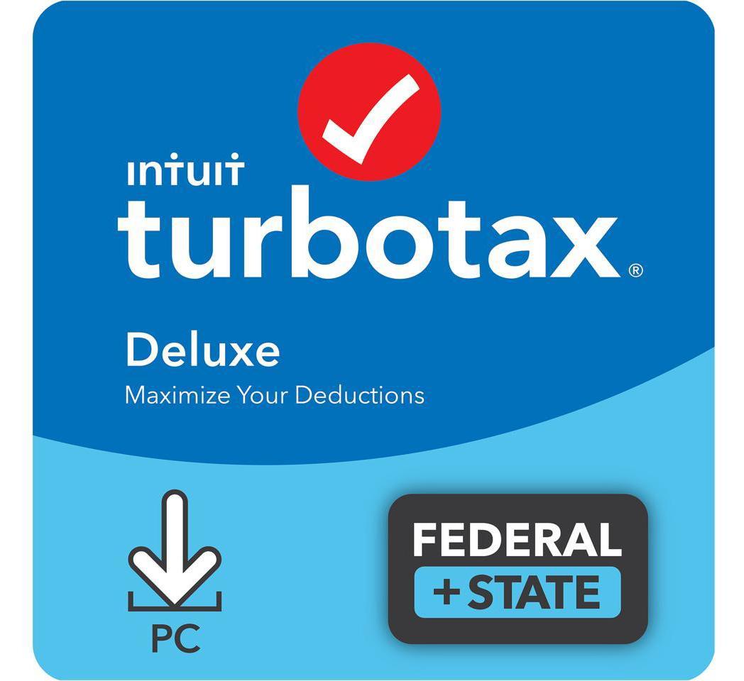 Intuit TurboTax Desktop Deluxe with State 2021 for $34.99