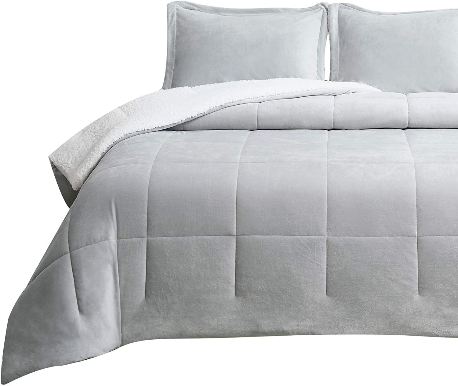 Bedsure Sherpa Bed Comforter Set for $17.19 Shipped