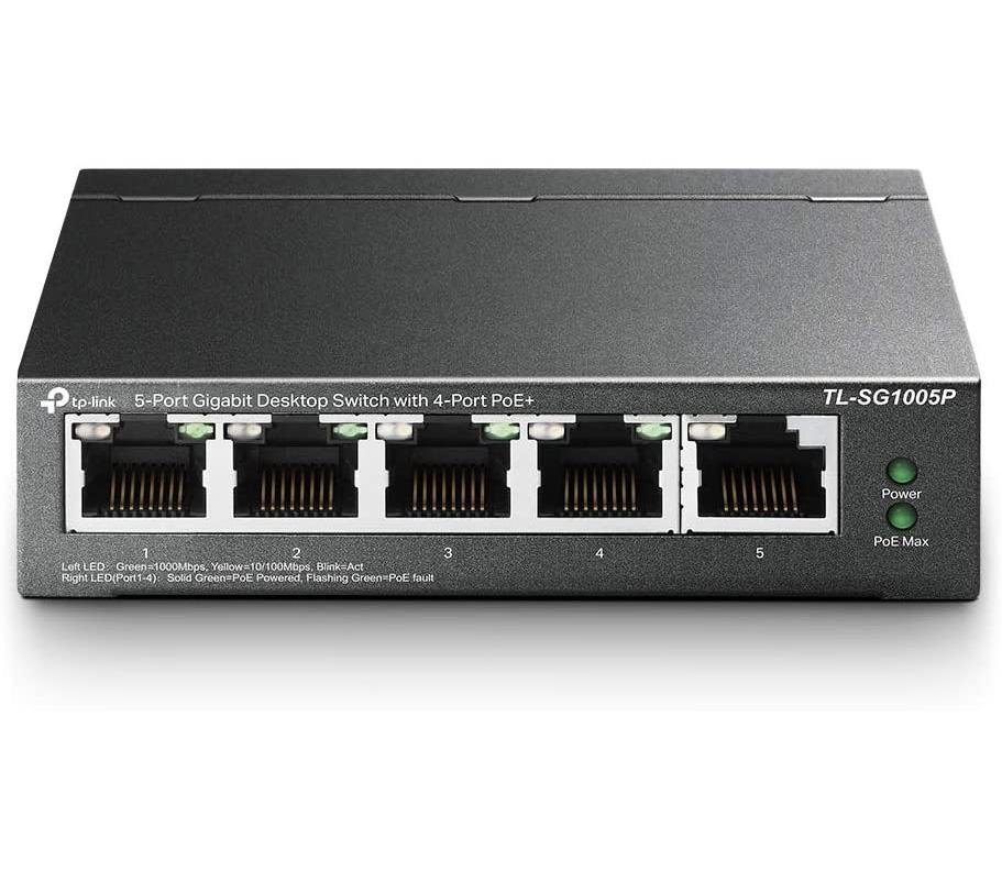 TP-Link TL-SG1005P V2 5-Port Gigabit PoE Switch for $39.99 Shipped