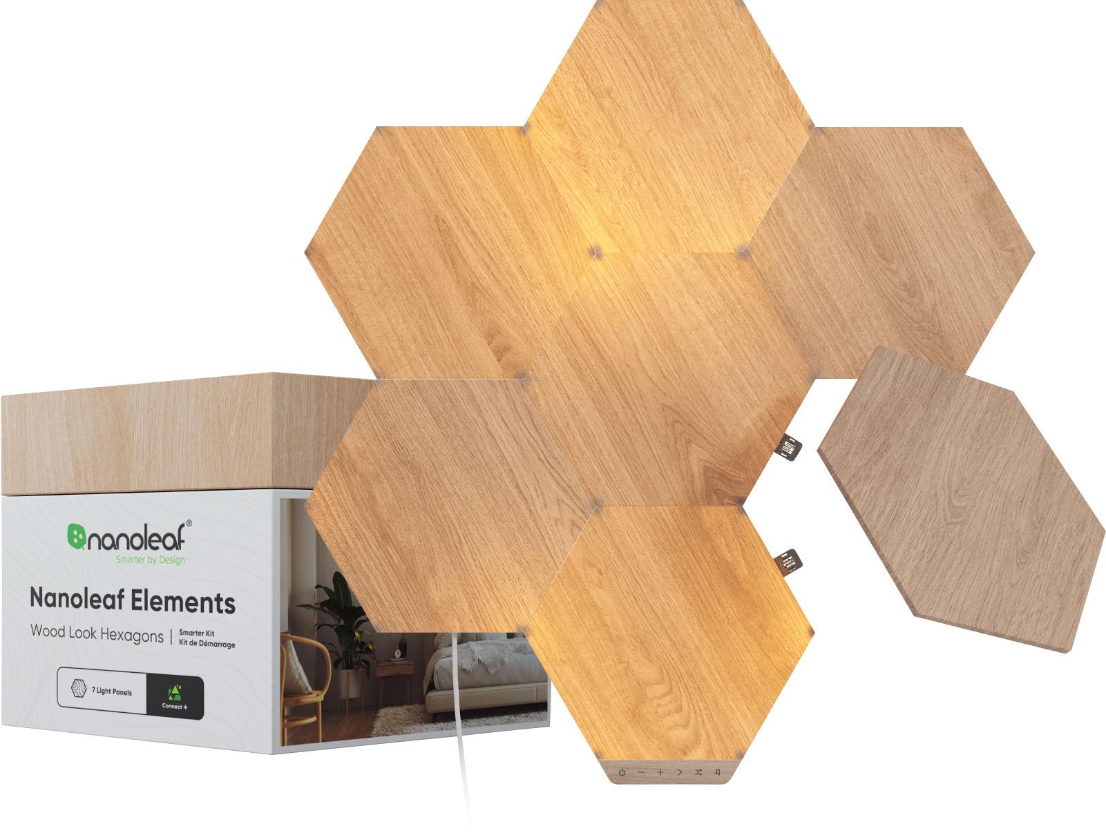 Nanoleaf Elements Wood Look Smarter Kit Light Panels for $229.99 Shipped