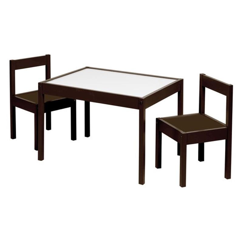 Your Zone Kids\' Dry Erase Activity Table and Chairs Set for $35 Shipped