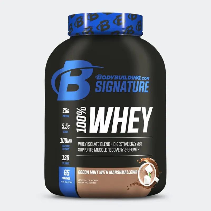 5lb Bodybuilding Signature Whey Protein Powder Deals