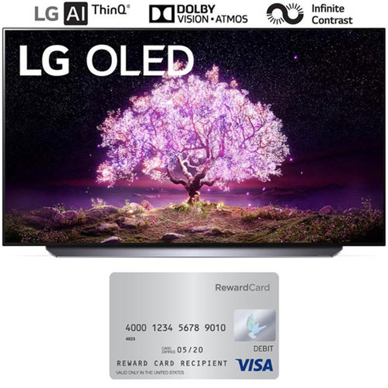 55in LG OLED55C1PUB 4K OLED TV with $100 GC for $1096.99 Shipped