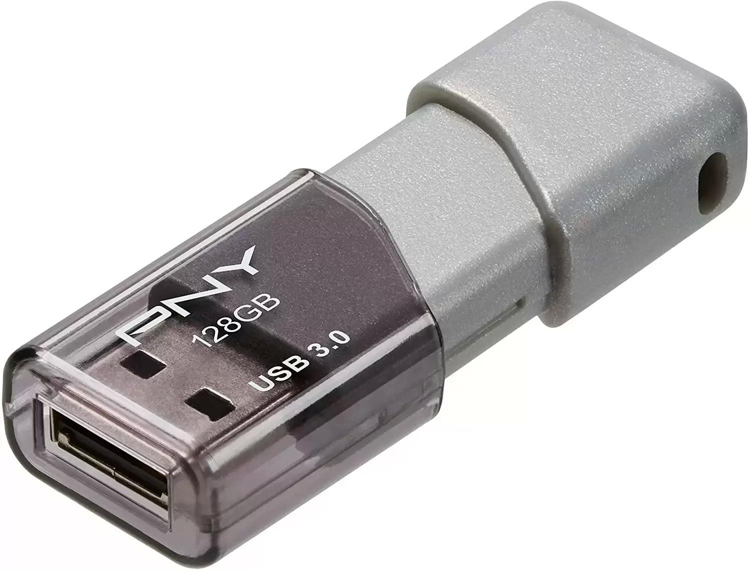 128GB PNY Turbo USB 3.0 Flash Drive for $11.99