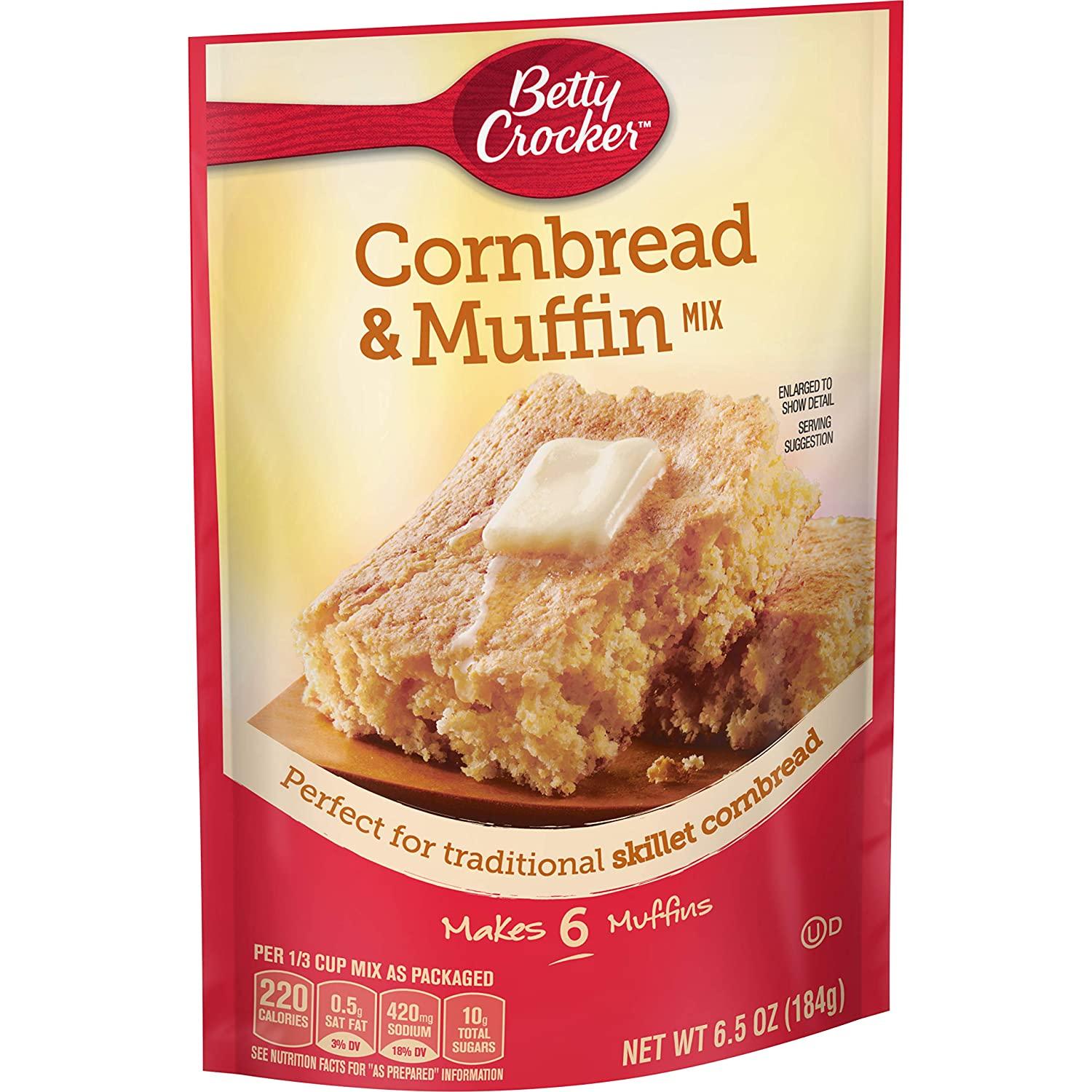 9 Betty Crocker Cornbread and Muffin Mix for $3.37 Shipped