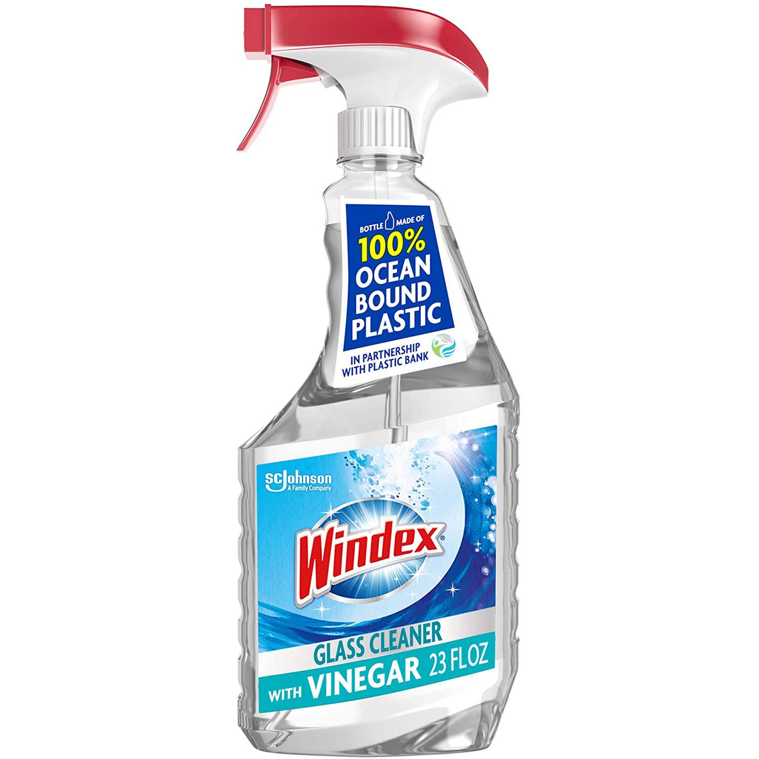 Windex with Vinegar Glass Cleaner Spray Bottle for $2.44