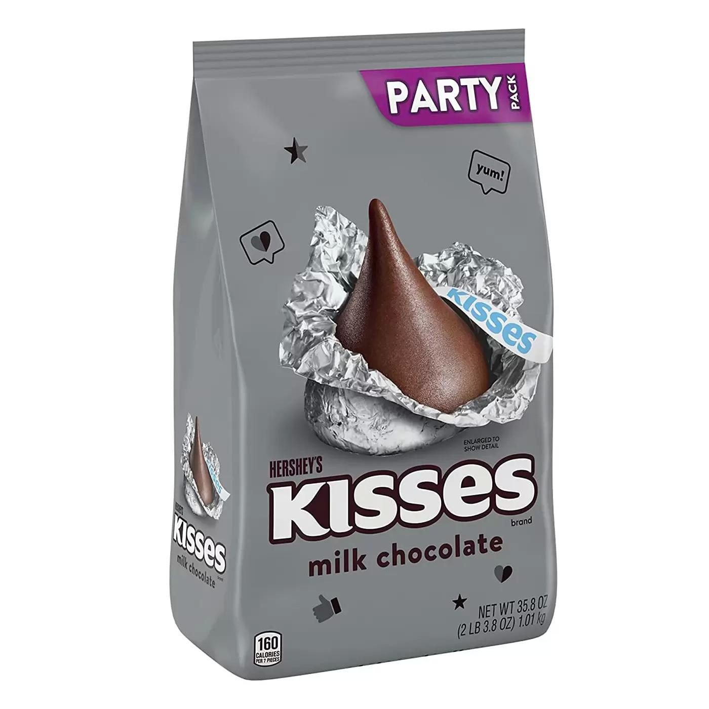 Hershey's Kisses Milk Chocolate Party Pack for $9.06 Shipped