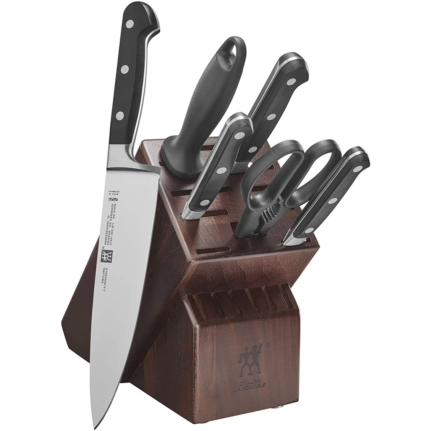Zwilling Pro Knife Block 7-Piece Set for $262.48 Shipped