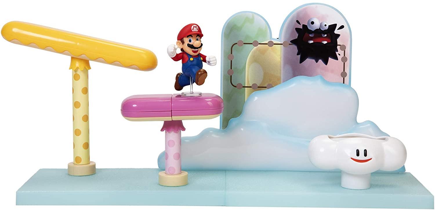 Super Mario Cloud World Diorama Set for $7.44