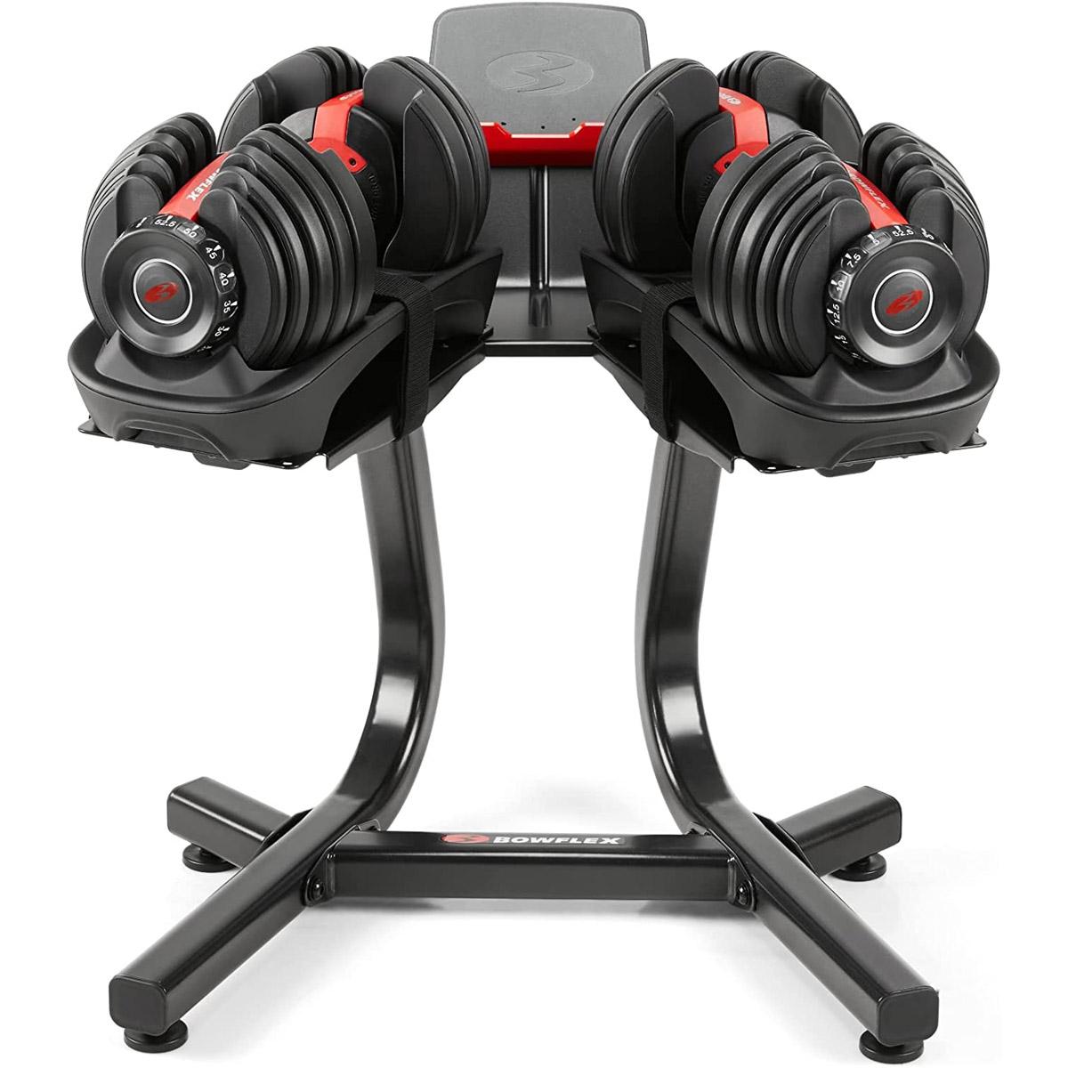 Bowflex SelectTech 552 Adjustable Dumbbells with Stands for $405.30 Shipped