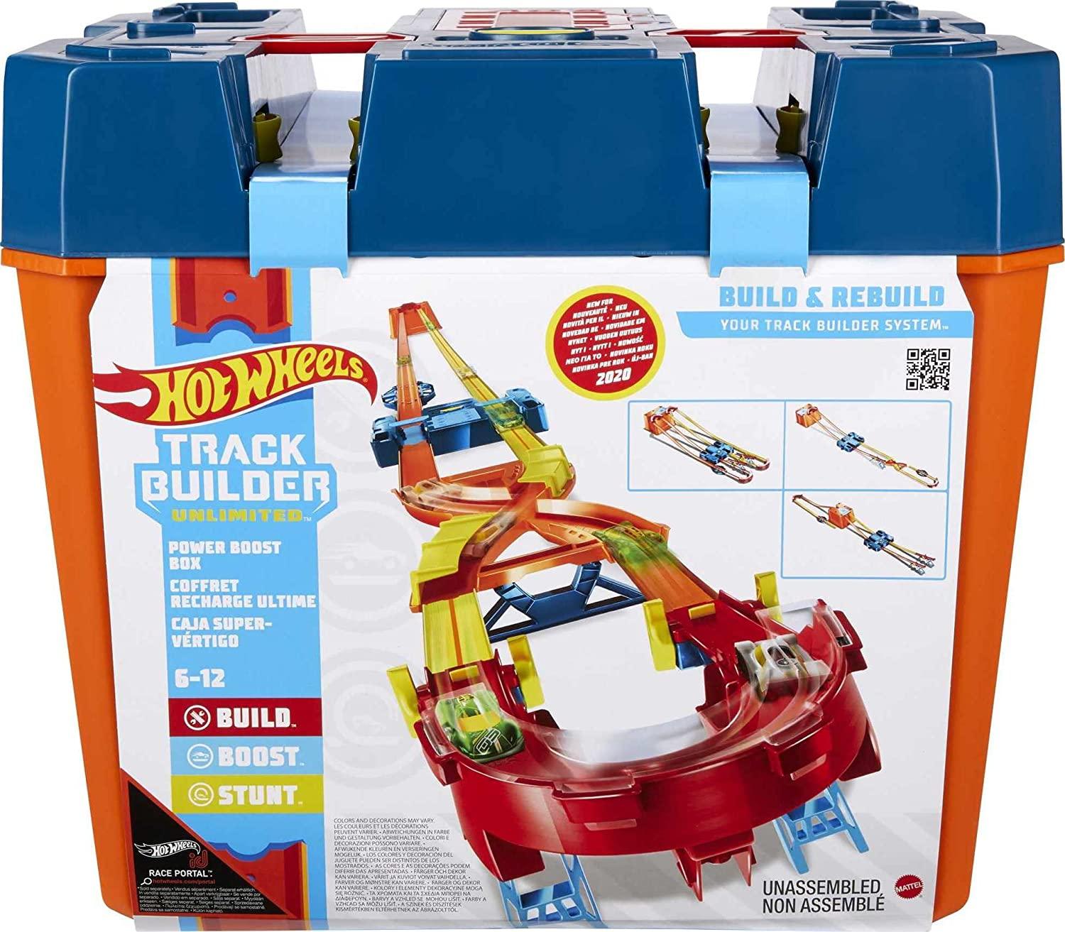 Hot Wheels Track Builder Unlimited Power Boost Toy Building Set for $39.99 Shipped