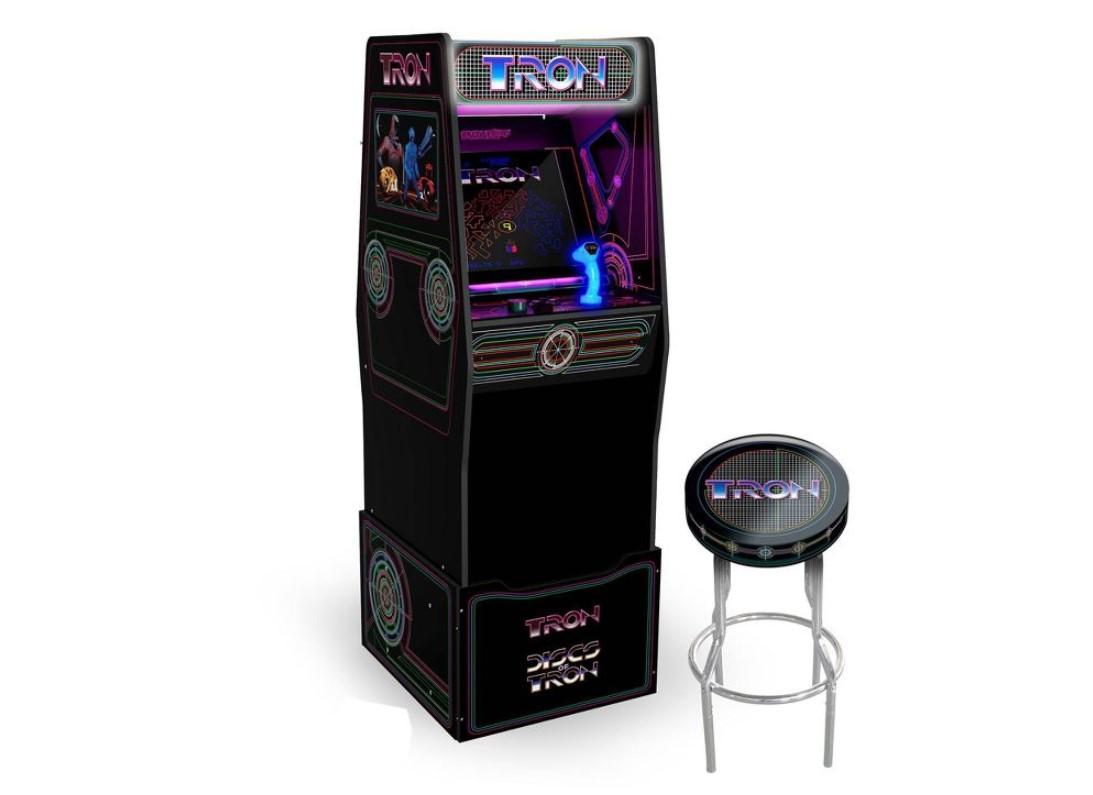 Arcade1Up Tron Home Arcade with Riser and Stool for $549.99 Shipped