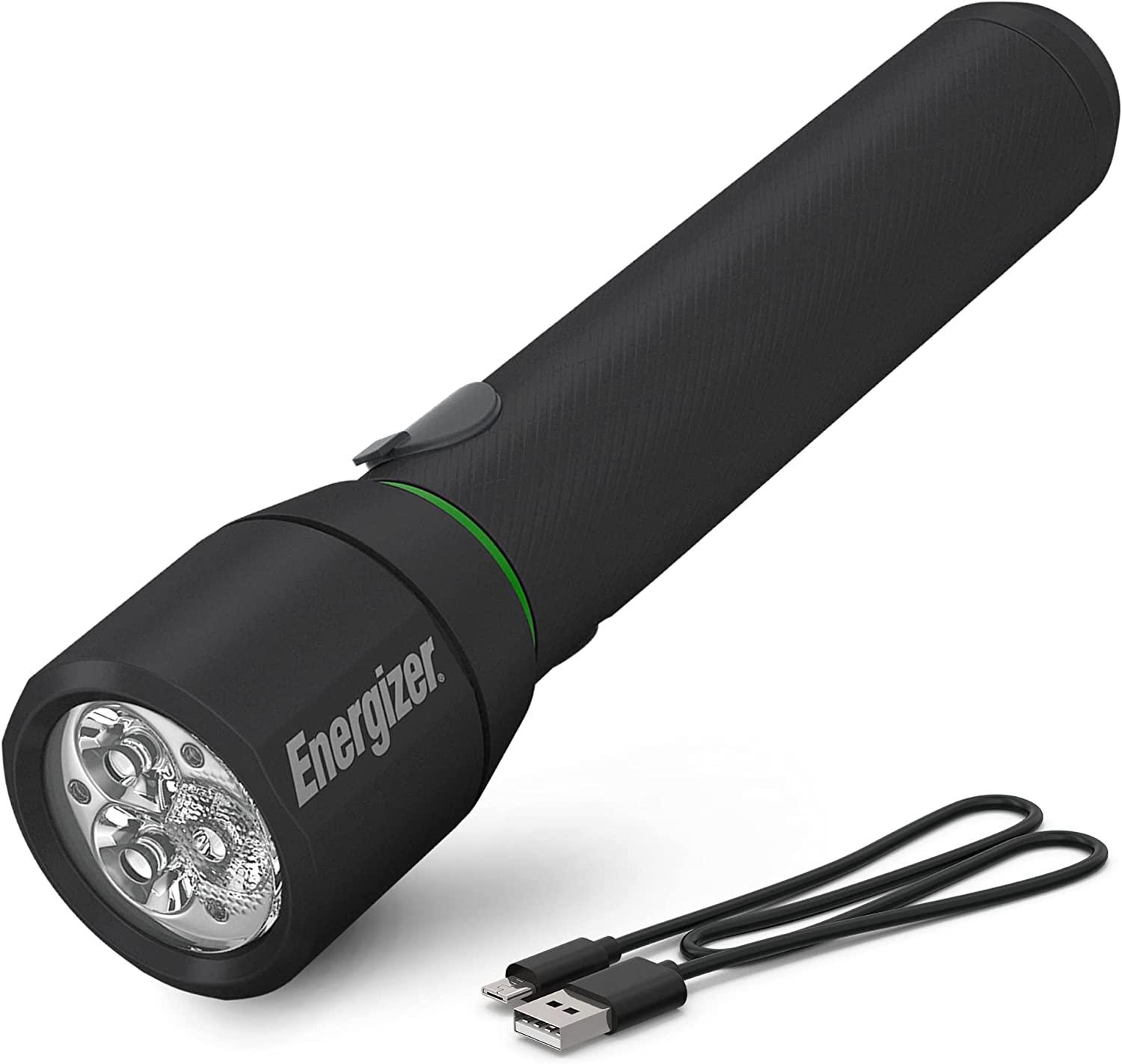 Energizer Vision HD Rechargeable LED Flashlight for $12.39