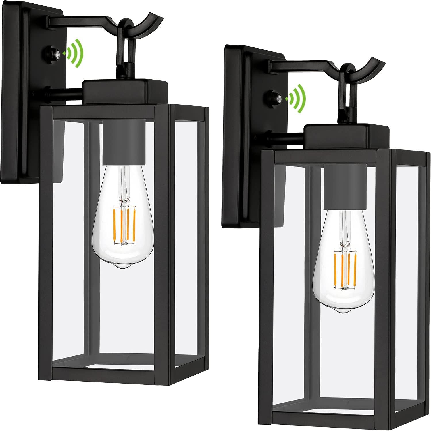 Hykolity Outdoor Wall Lantern With Dusk To Dawn Sensor Deals