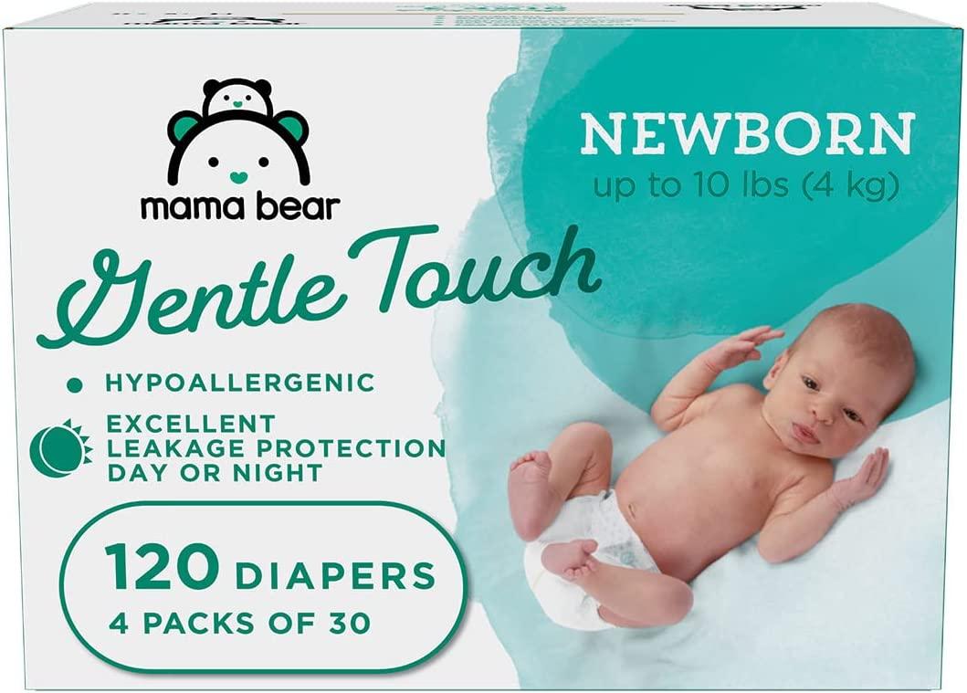 Amazon Mama Bear Gentle Touch Diapers for $16.49 Shipped