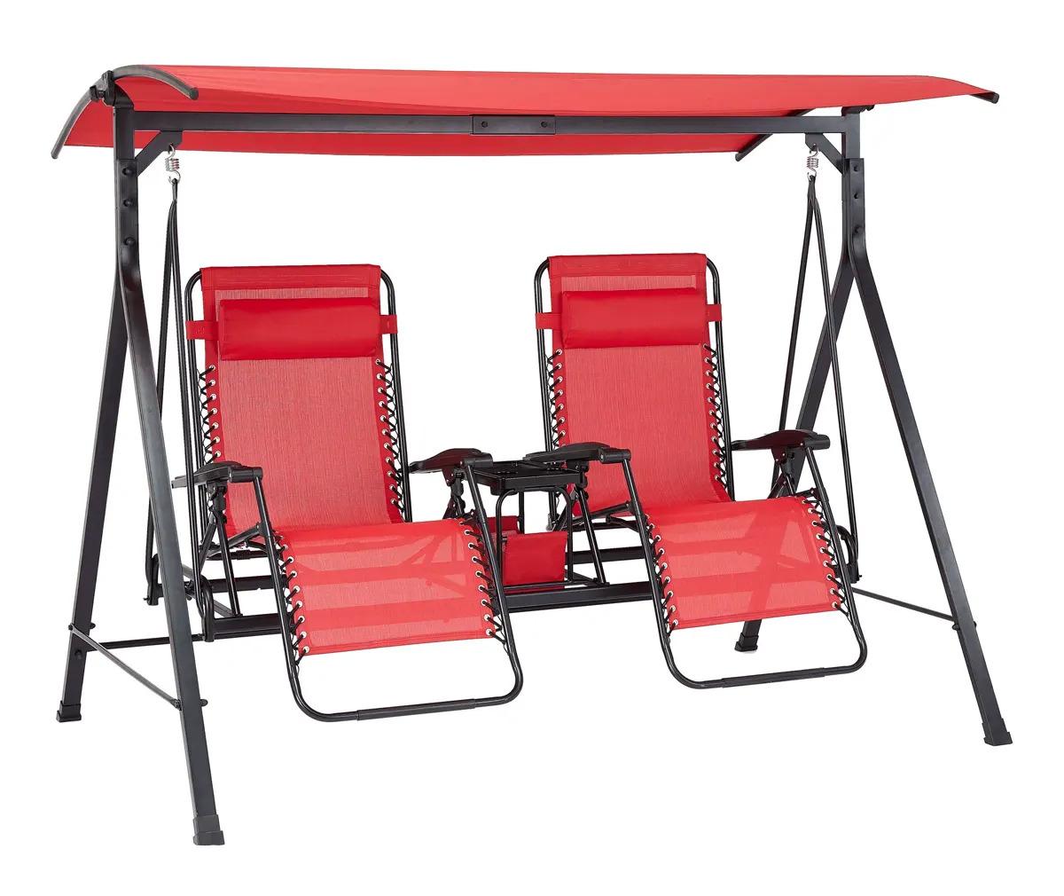 Mainstays Zero-Gravity Steel Porch Swing for $132 Shipped