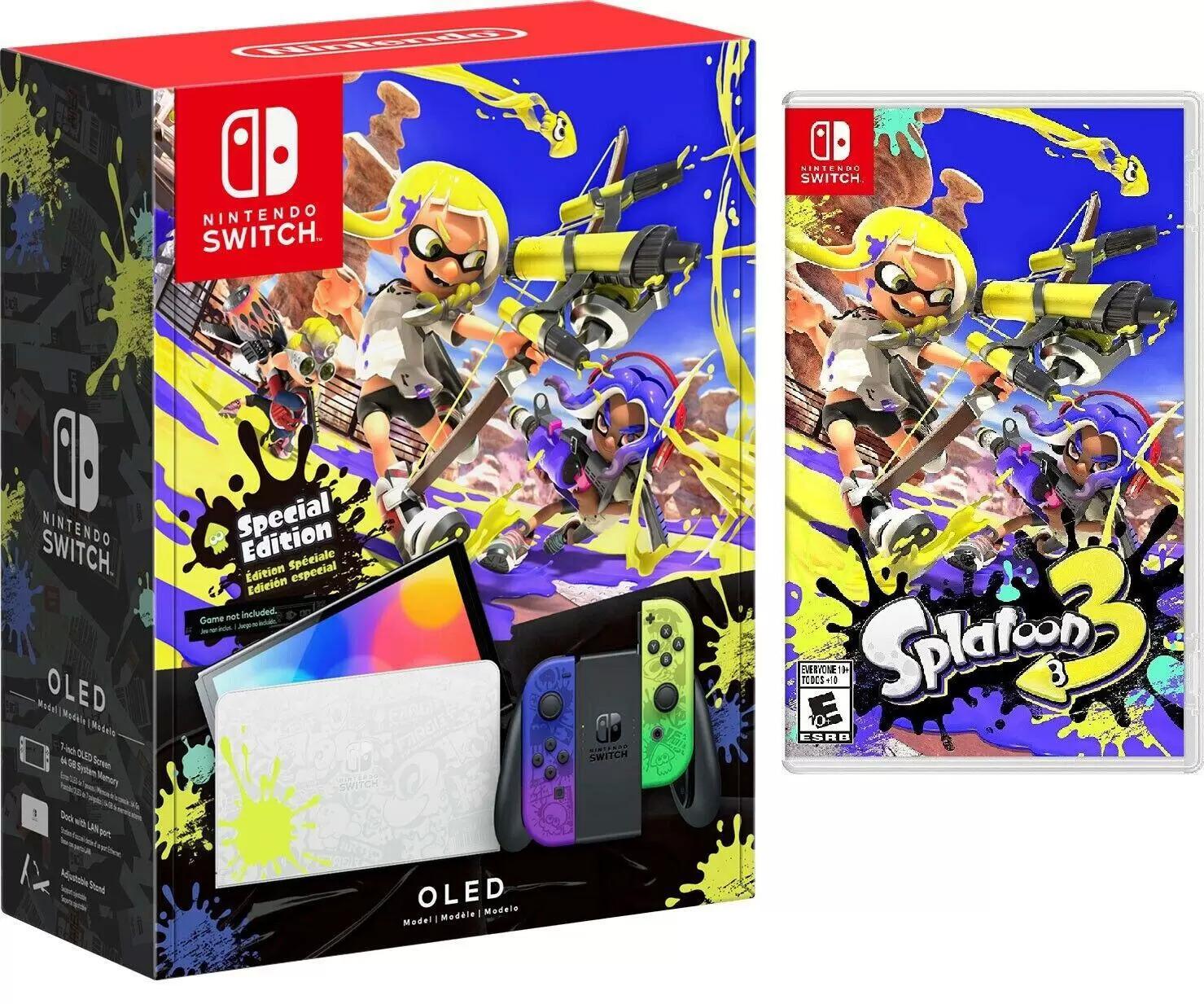 Nintendo Switch OLED Model Splatoon 3 Special Edition Console for $359.99 Shipped