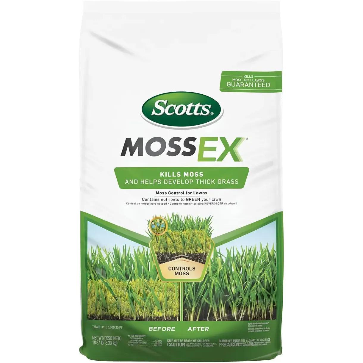 Scotts MossEx Moss Control Lawns Granules Bag Deals