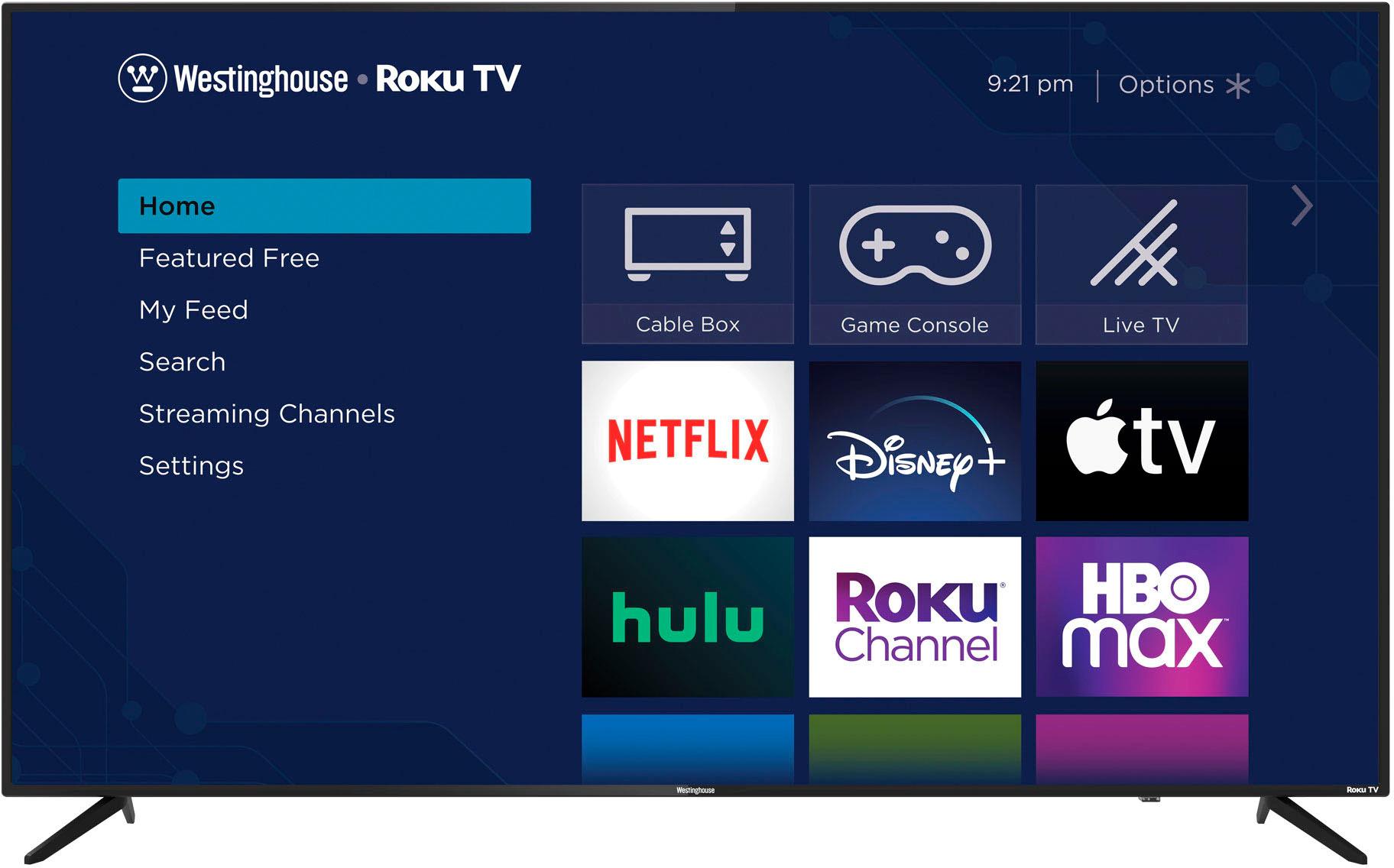 65in Westinghouse 4K UHD HDR LED Smart Roku TV for $249.99 Shipped