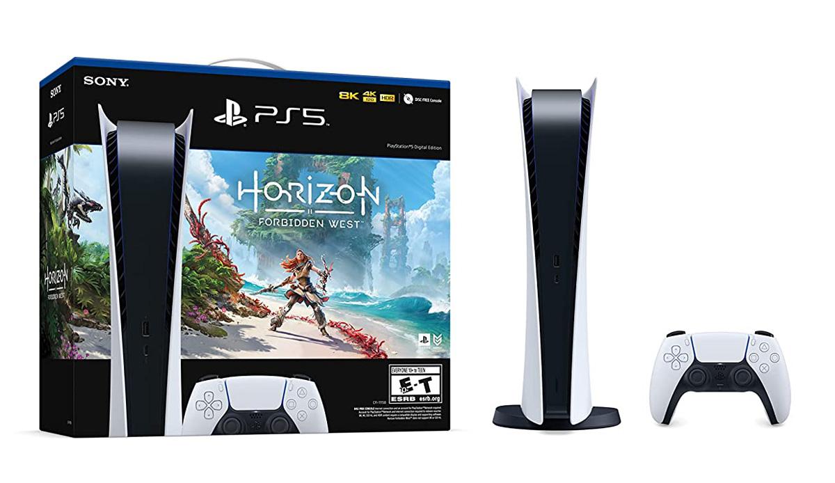 Sony PS5 Digital Edition Horizon Forbidden West Bundle Deals