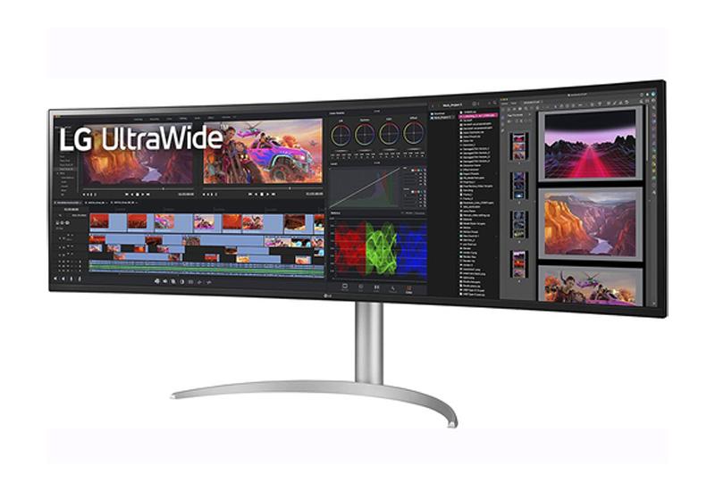 49in LG 49WQ95C-W Curved Ultrawide IPS Monitor for $1196.99 Shipped