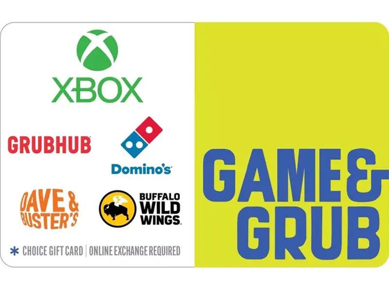 Grubhub or Xbox or Dominos Gift Card for 16% Off