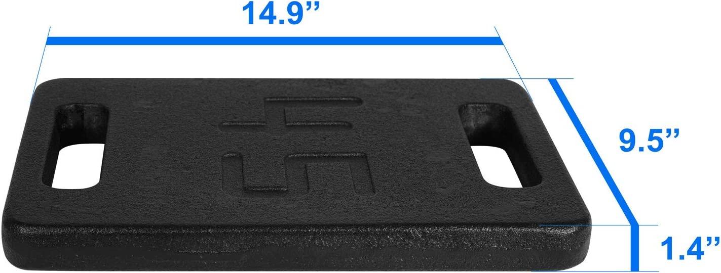 Yes4All 40Lbs Cast Iron Ruck Plate for $30.99 Shipped