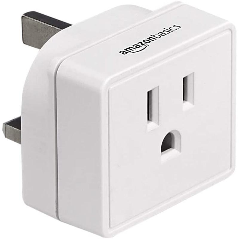 Amazon Basics Travel Plug Adapter 3-Pack for $2.66