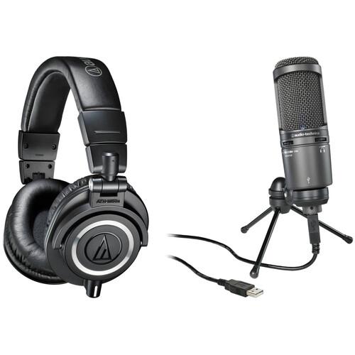 Audio-Technica ATH-M50x Headphone with USB Mic for $178 Shipped