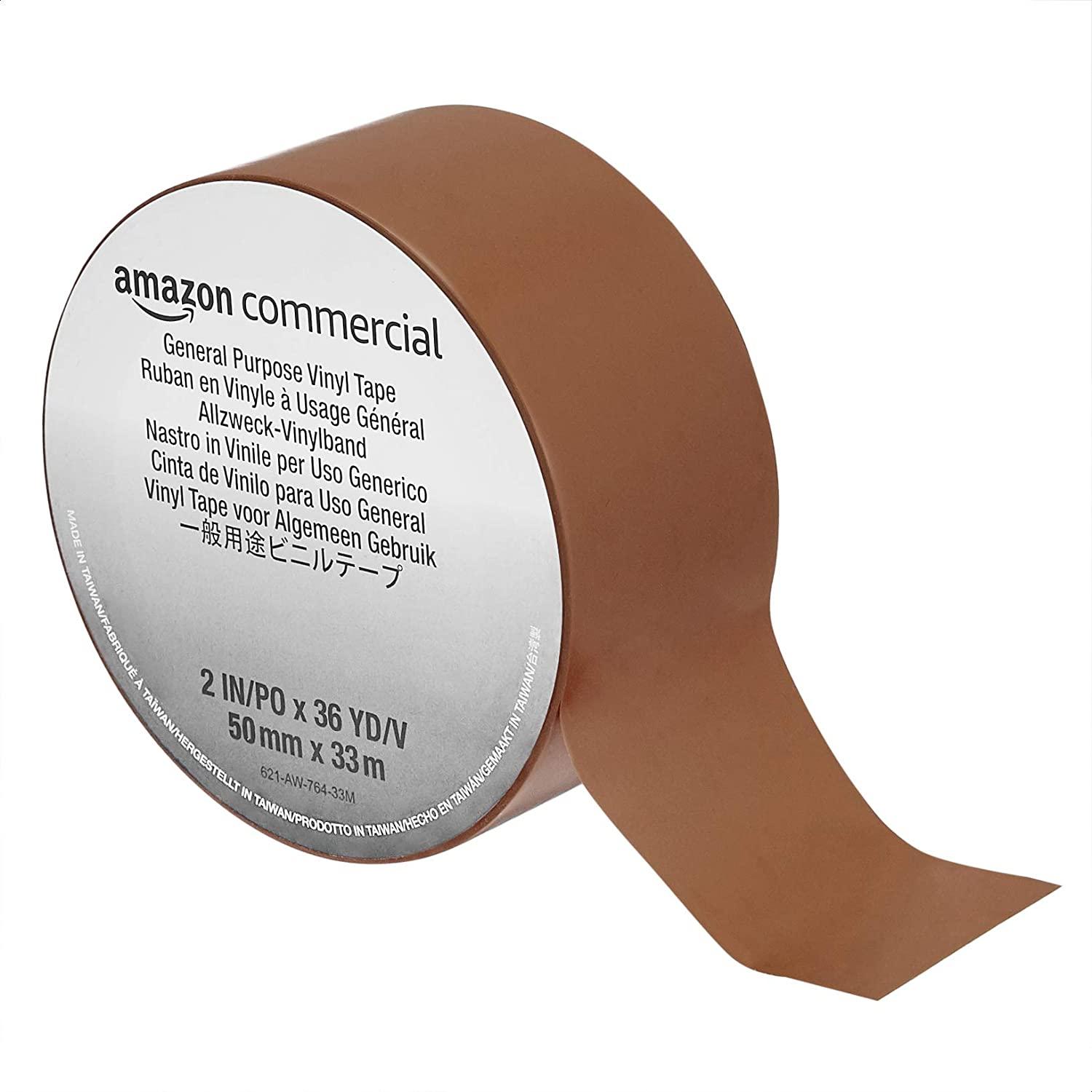 AmazonCommercial General Purpose Vinyl Tape 10 Pack for $5.75