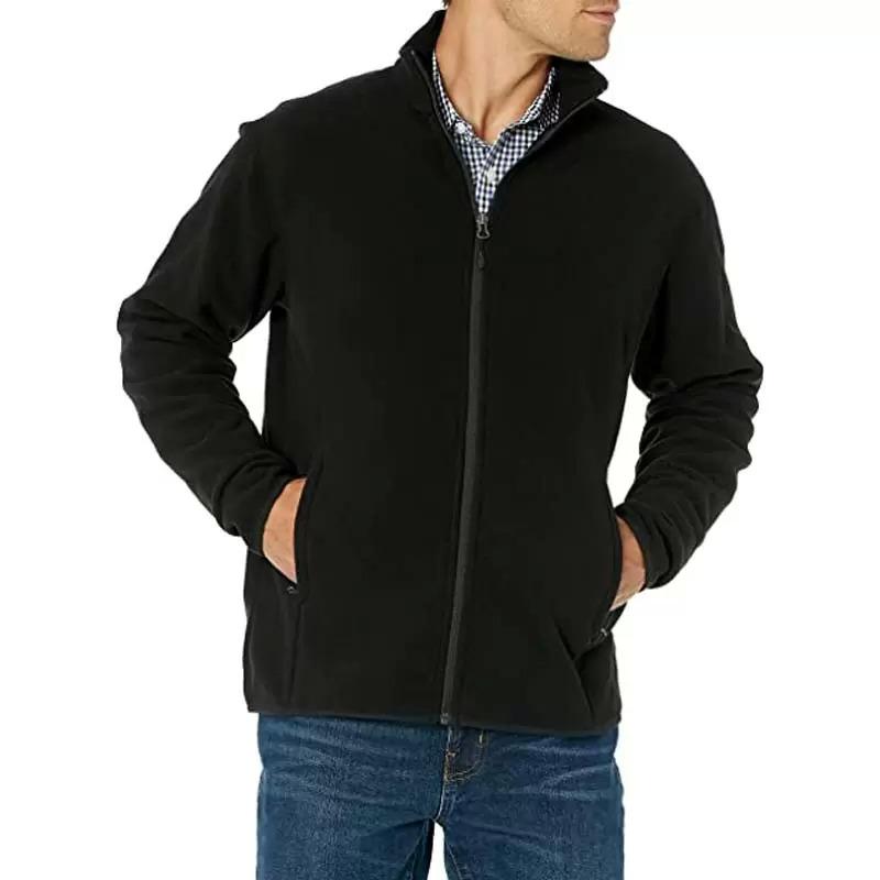 Amazon Essentials Mens Full-Zip Polar Fleece Jacket for $14.30