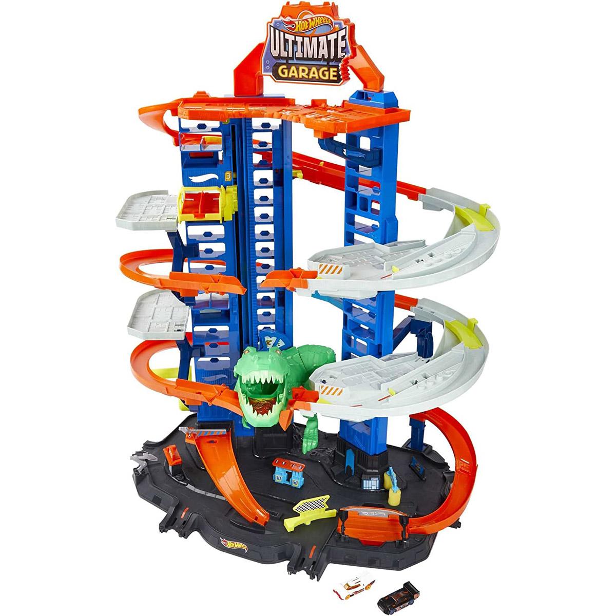 Hot Wheels Ultimate Garage Track Set with 2 Toy Cars for $59 Shipped