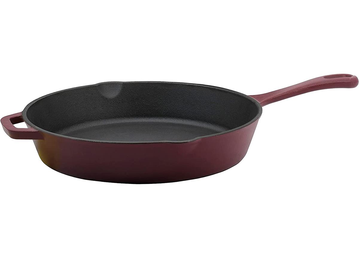 Cuisinart 11in Open Round Cast Iron Skillet for $9.99