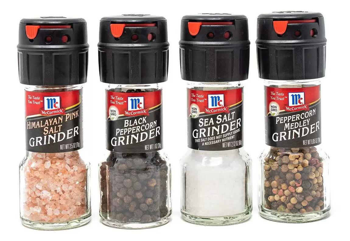 McCormick Salt and Pepper Grinder Variety Pack for $8.60