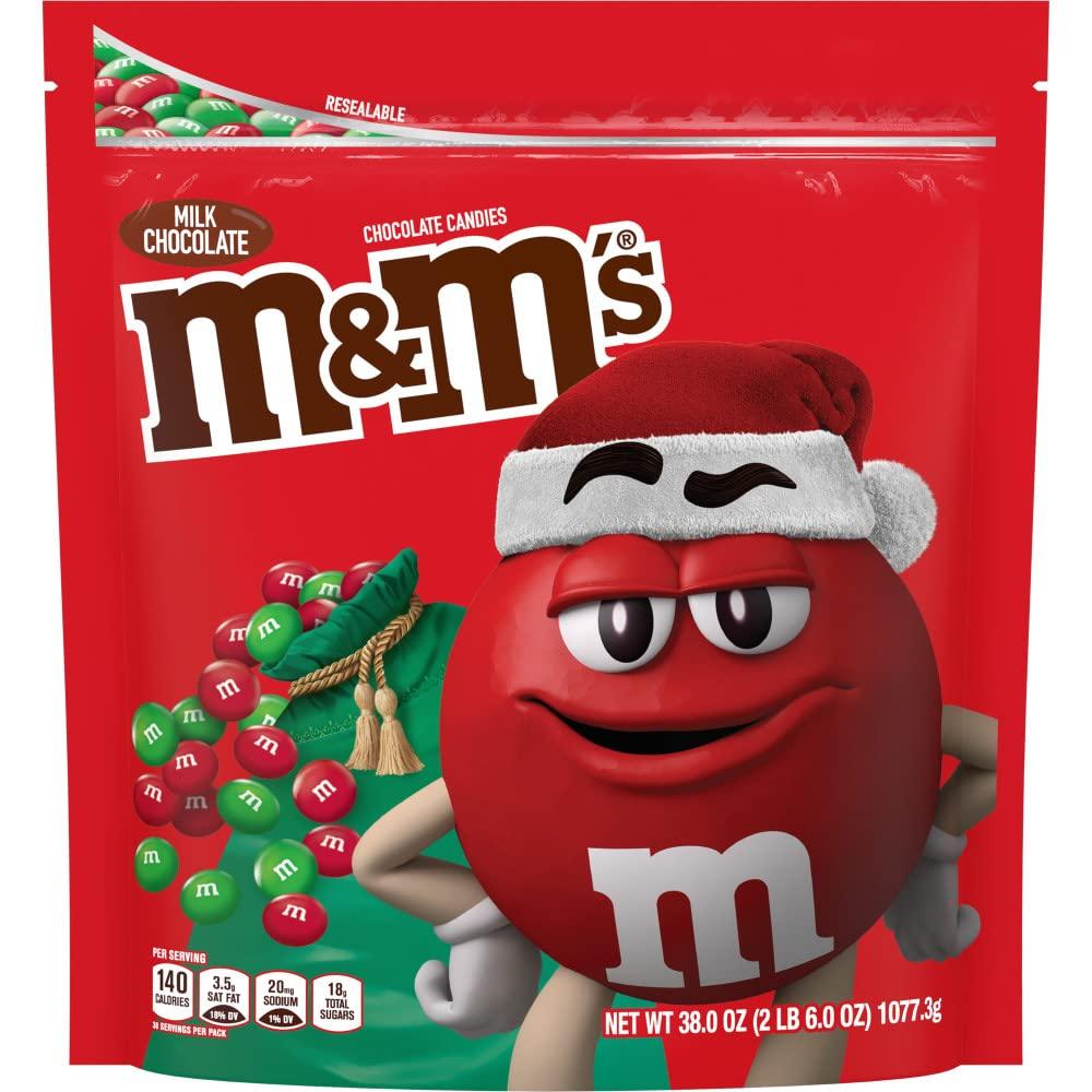 MandM Holiday Milk Chocolate Christmas Candy for $5.49