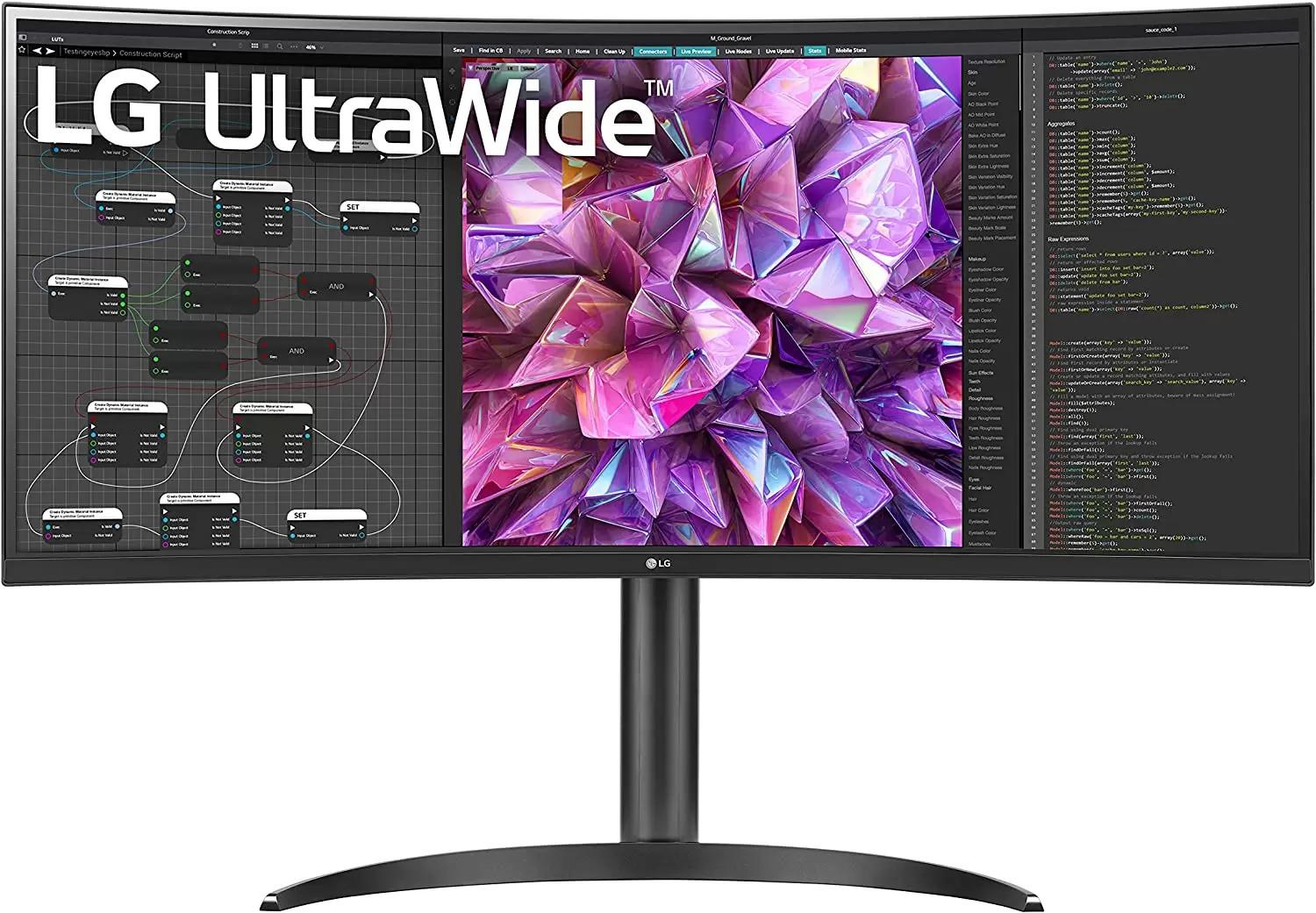 34in LG 34WQ73A-B UltraWide Curved Monitor for $336.99 Shipped