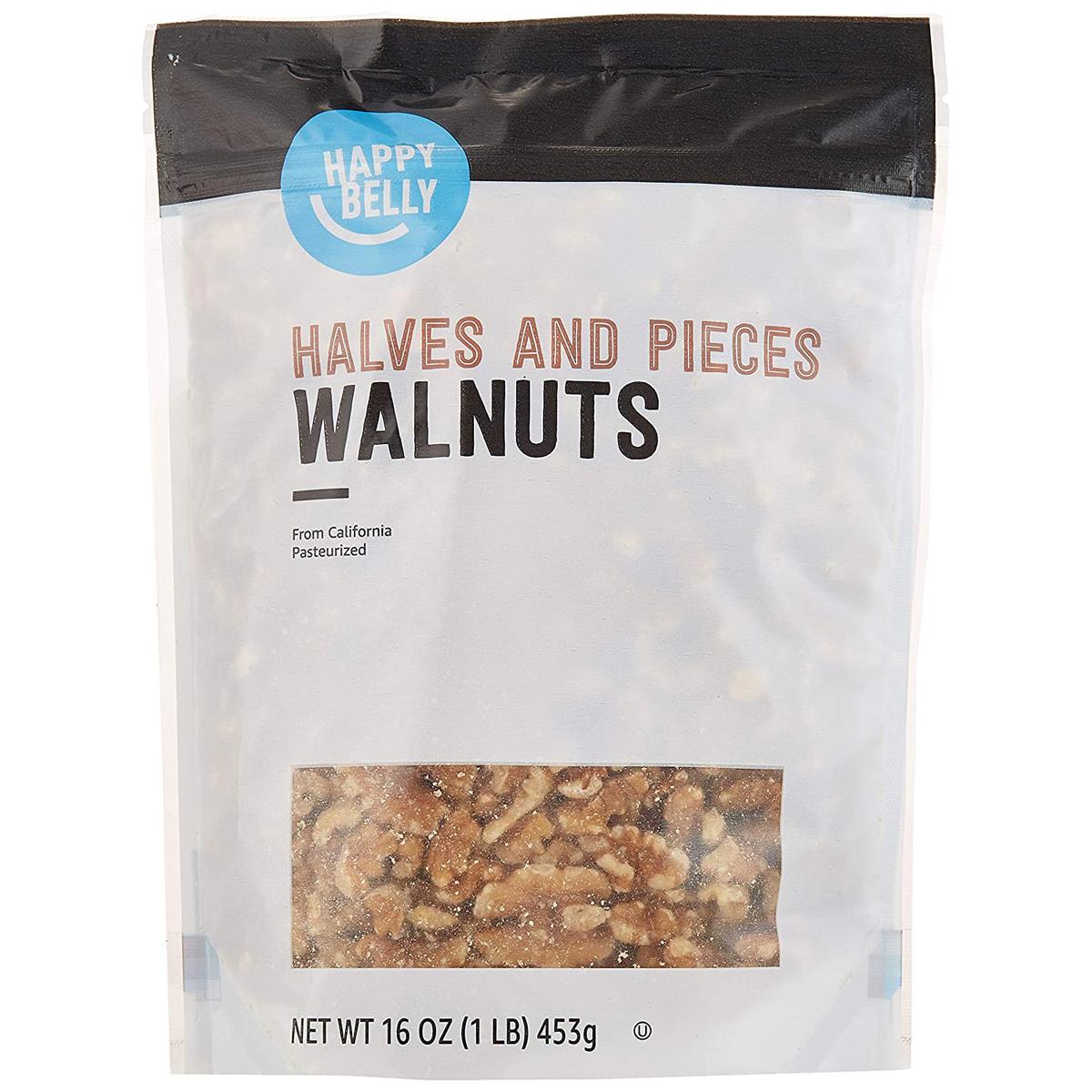 Happy Belly California Walnuts 2 Pack for $6.58 Shipped