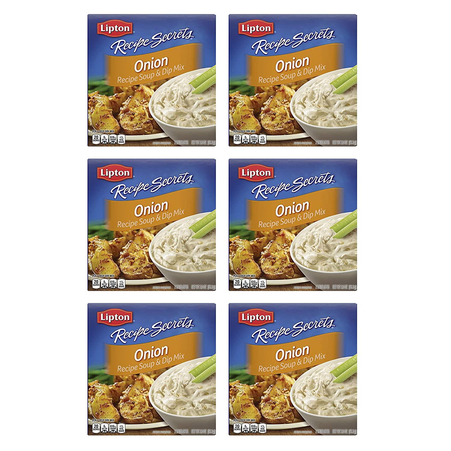 Lipton Recipe Secrets Onion Soup and Dip Mix for $5.68 Shipped