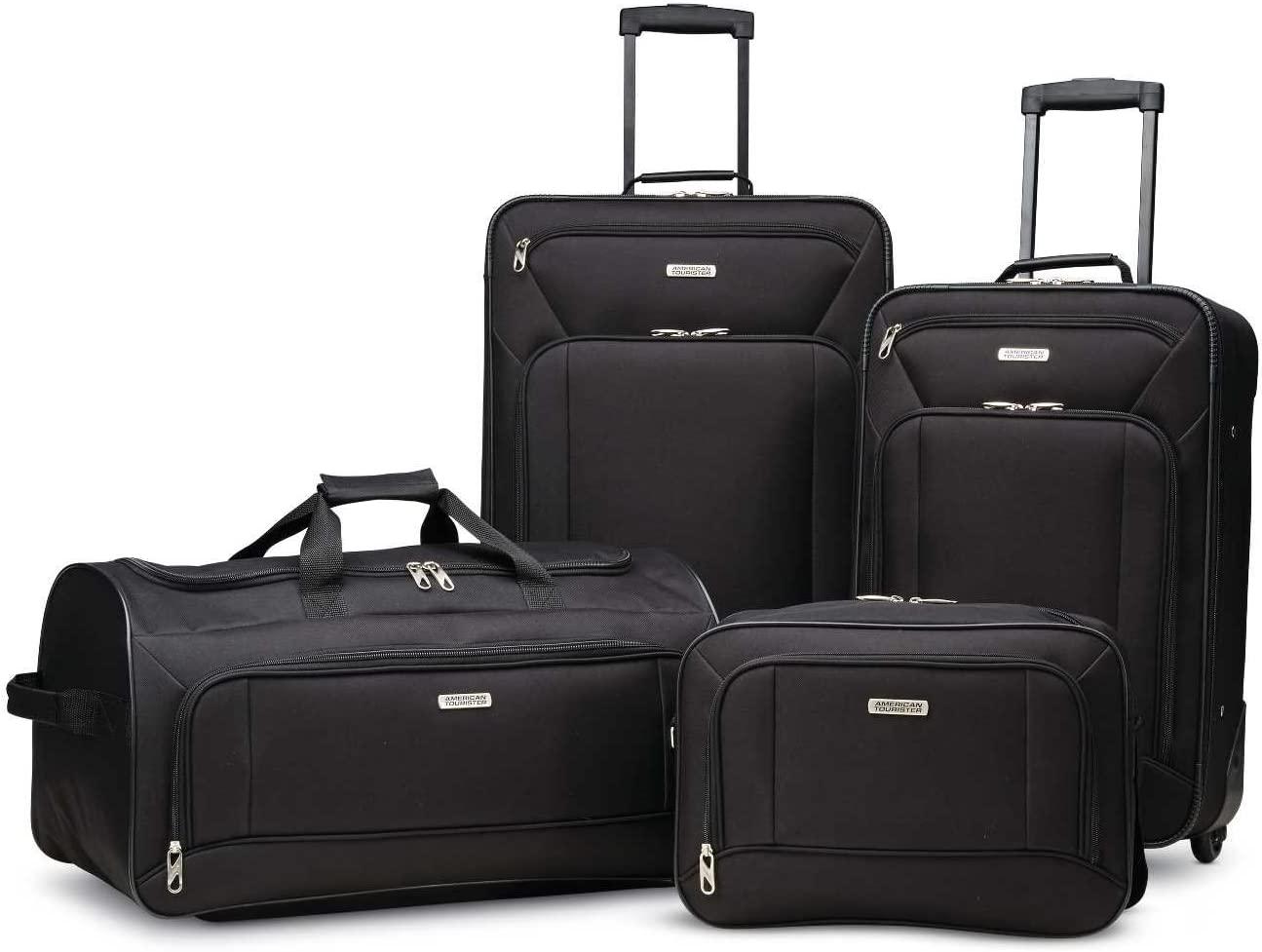 American Tourister Fieldbrook XLT Softside Upright Luggage Set