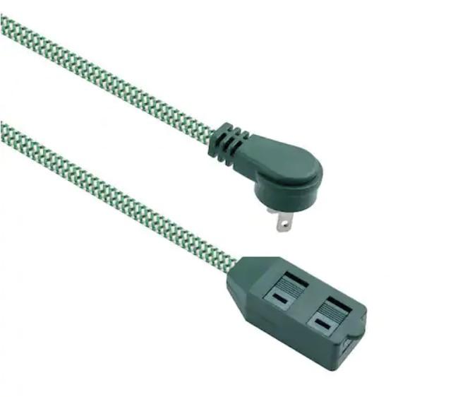 HDX 2-Outlet Braided Extension Cord for $1.48